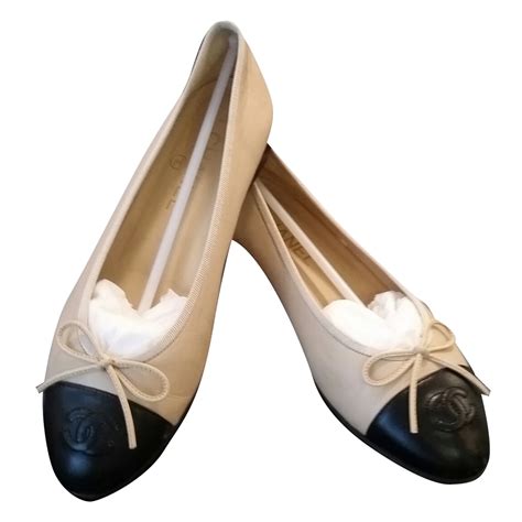 where can i buy chanel flats|Chanel two tone ballet flats.